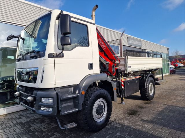 MAN TGM 13.250 4x4/Allrad/Single/Fassi-Kran/Funk/24T