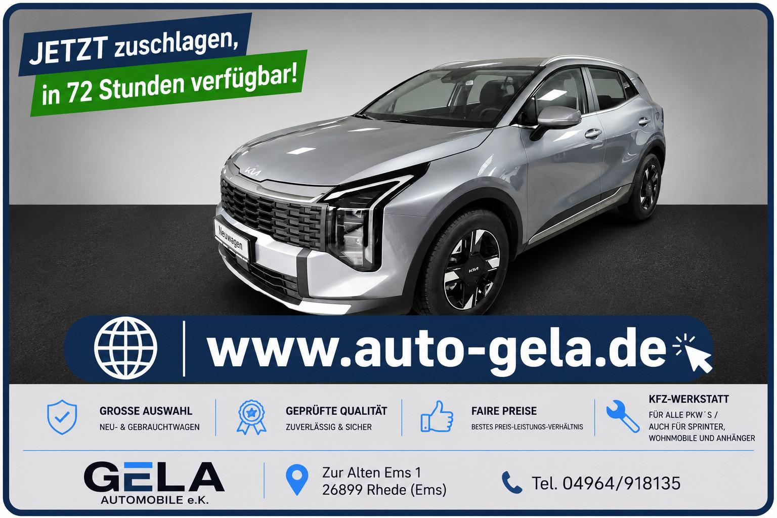 Kia Sportage 1.6 T-GDI Vision DCT /NAVI /17 Zoll /