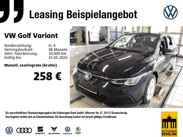 Volkswagen Golf VIII Variant 2.0 TDI Life DSG *AHK*R-CAM*