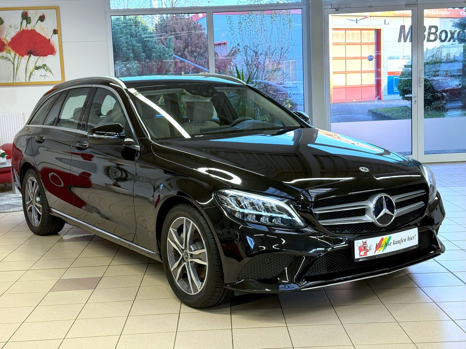 Fahrzeugabbildung Mercedes-Benz C 200 T Navi/LED/DAB/Leder/Park/Spur/Totwinkel