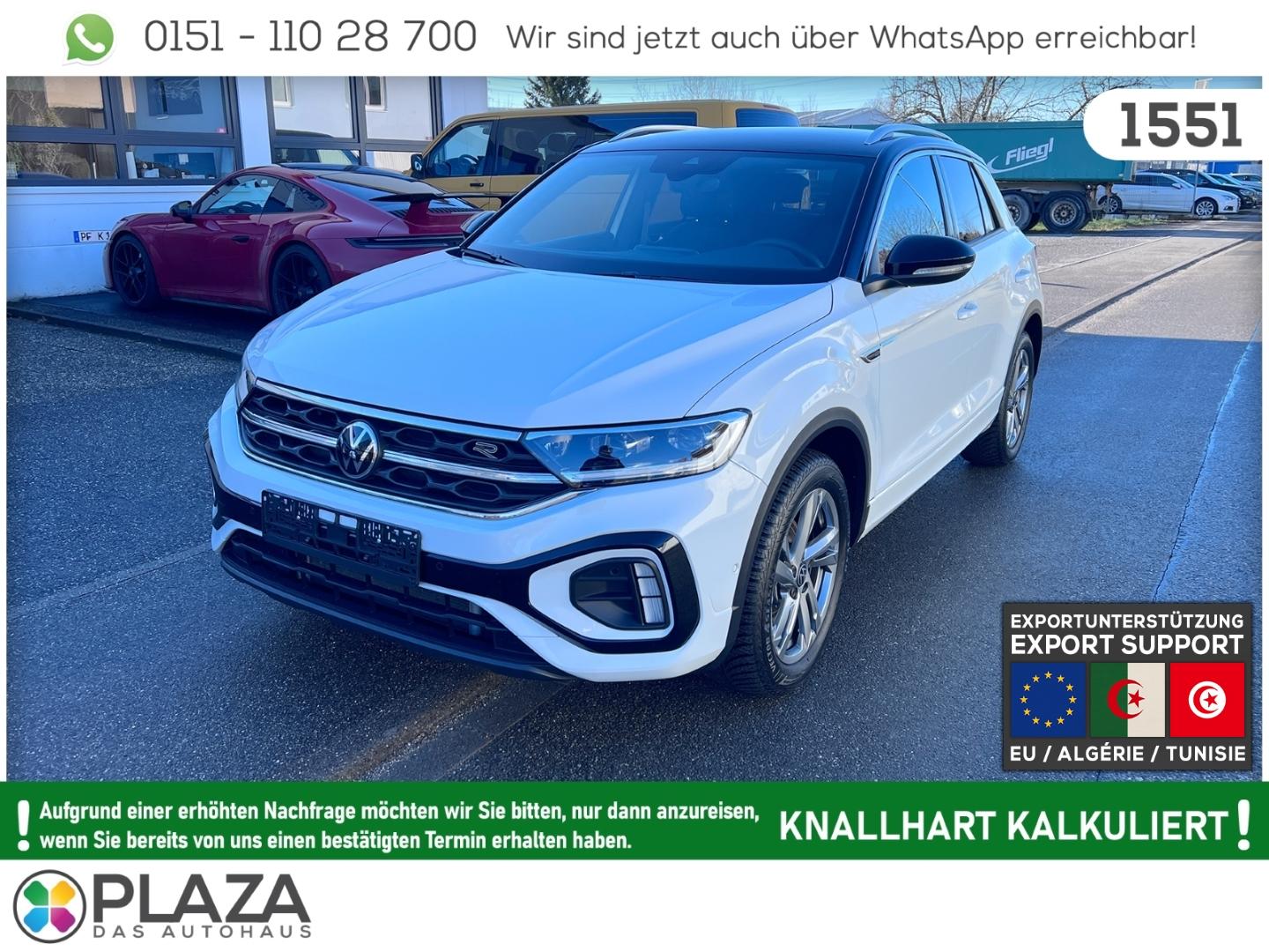 Volkswagen T-Roc 1.5TSI DSG R-Line AHK ACC NAVI LED+ RFK