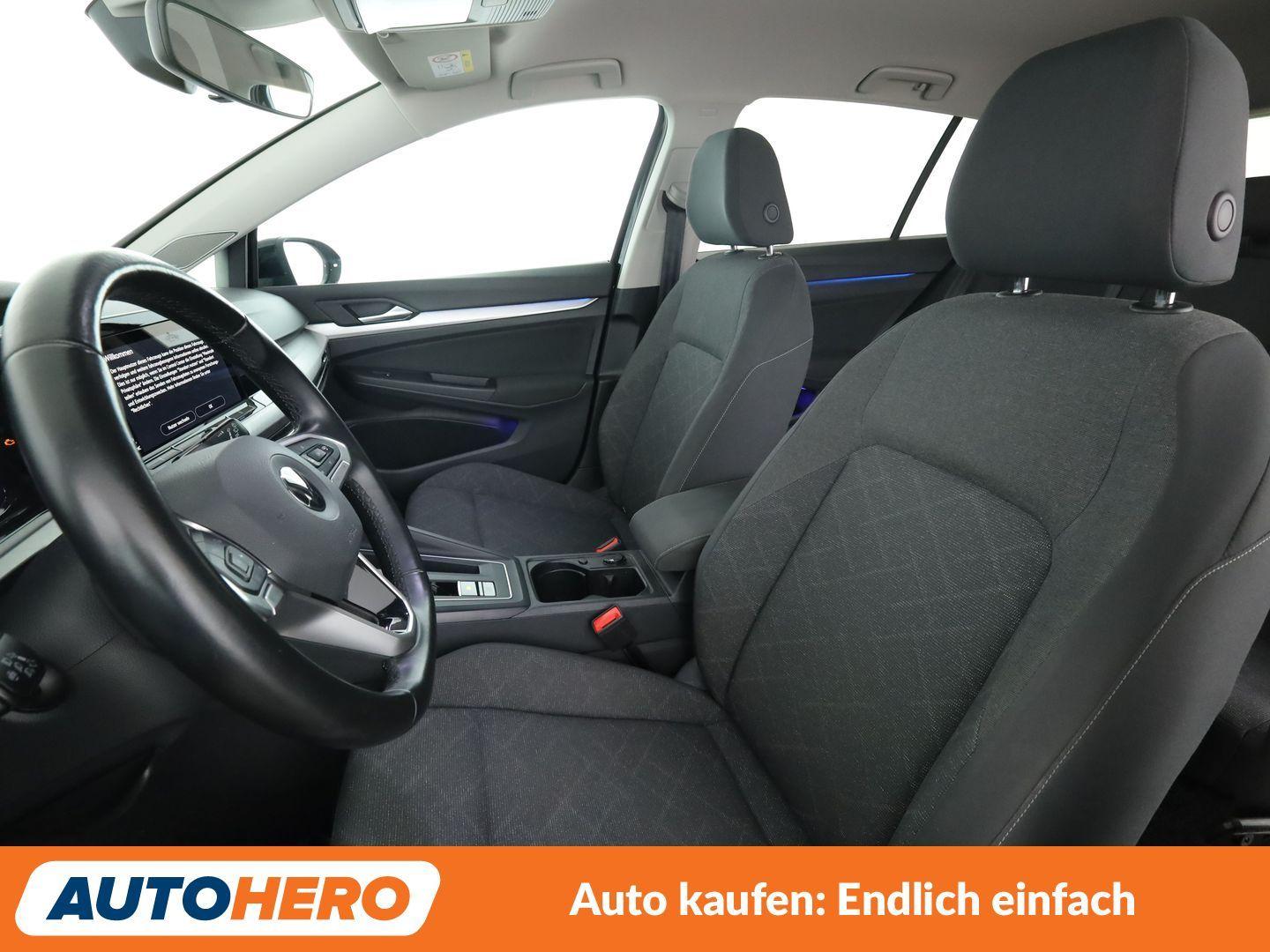 Volkswagen Golf VIII 1.5 eTSI ACT Life Aut.*NAVI*CAM*ACC*, миниатюра 9
