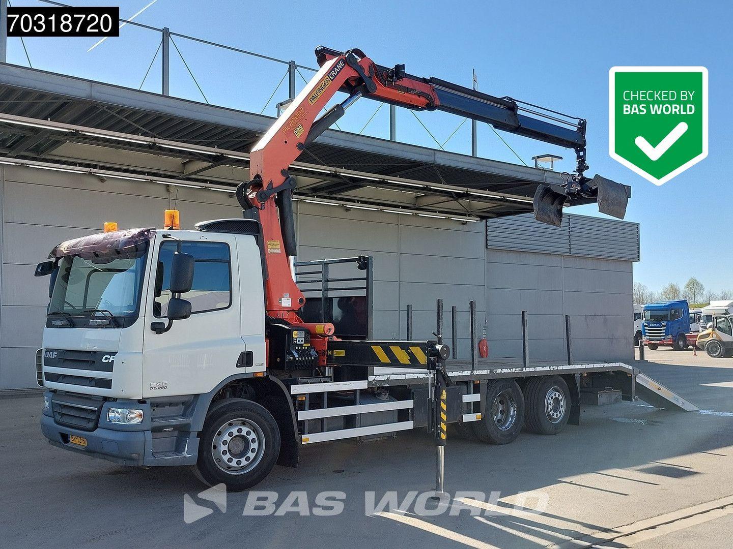 DAF CF75.250 CF 6X2 Palfinger PK20002 Remote Ramps E