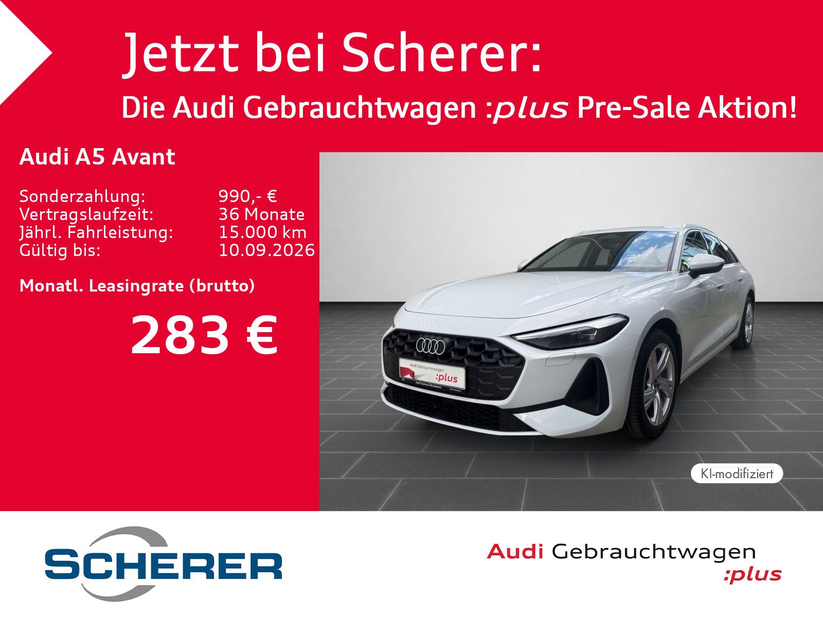 Audi A5 Avant TFSI 110 kW S tronic Leder Kamera