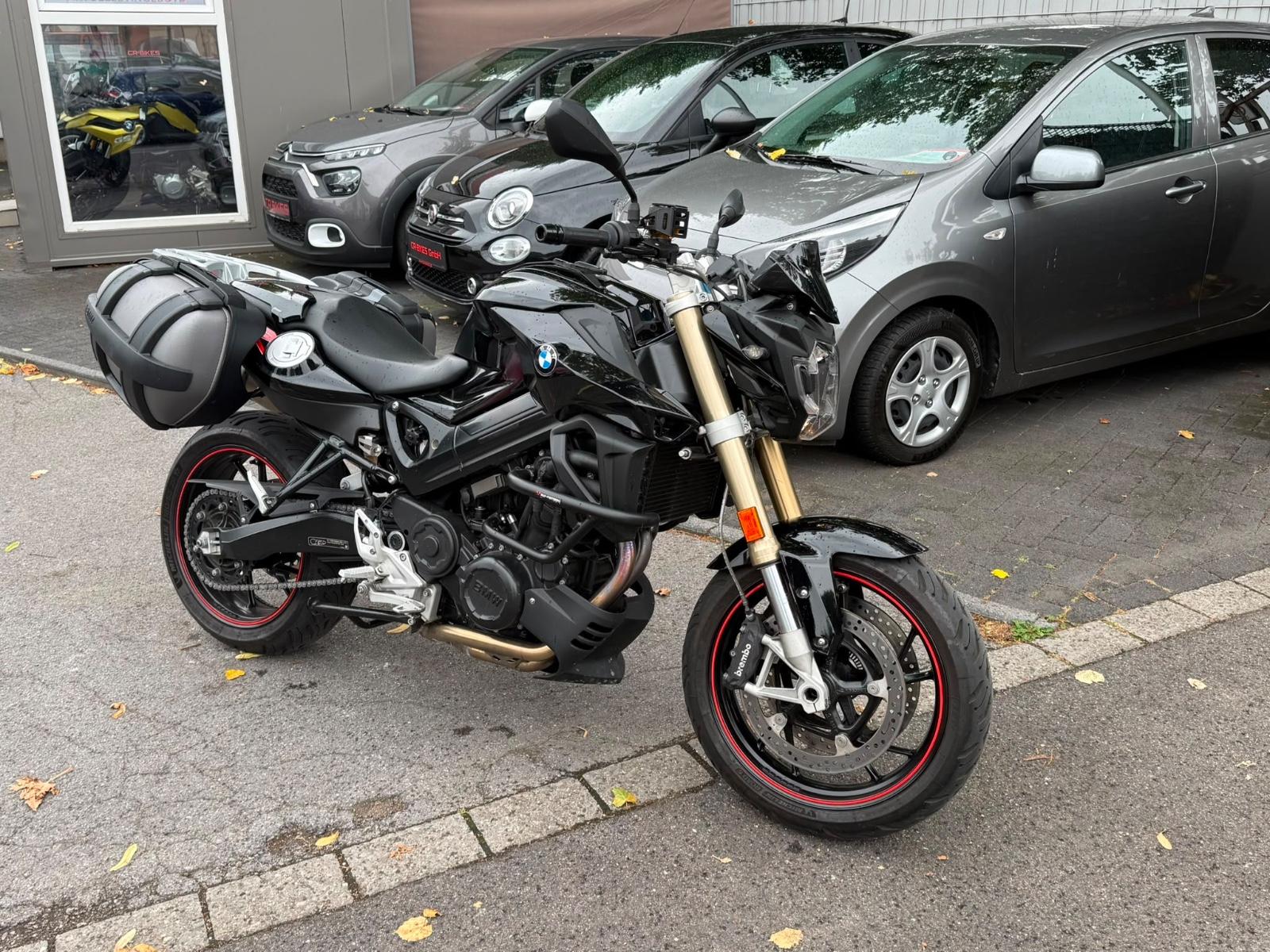 BMW F800 R / 2x Koffer / NUR 12 TKM