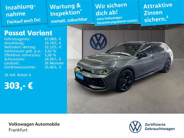Volkswagen Passat Variant 2.0 TDI DSG R-Line Navi IQ.Light