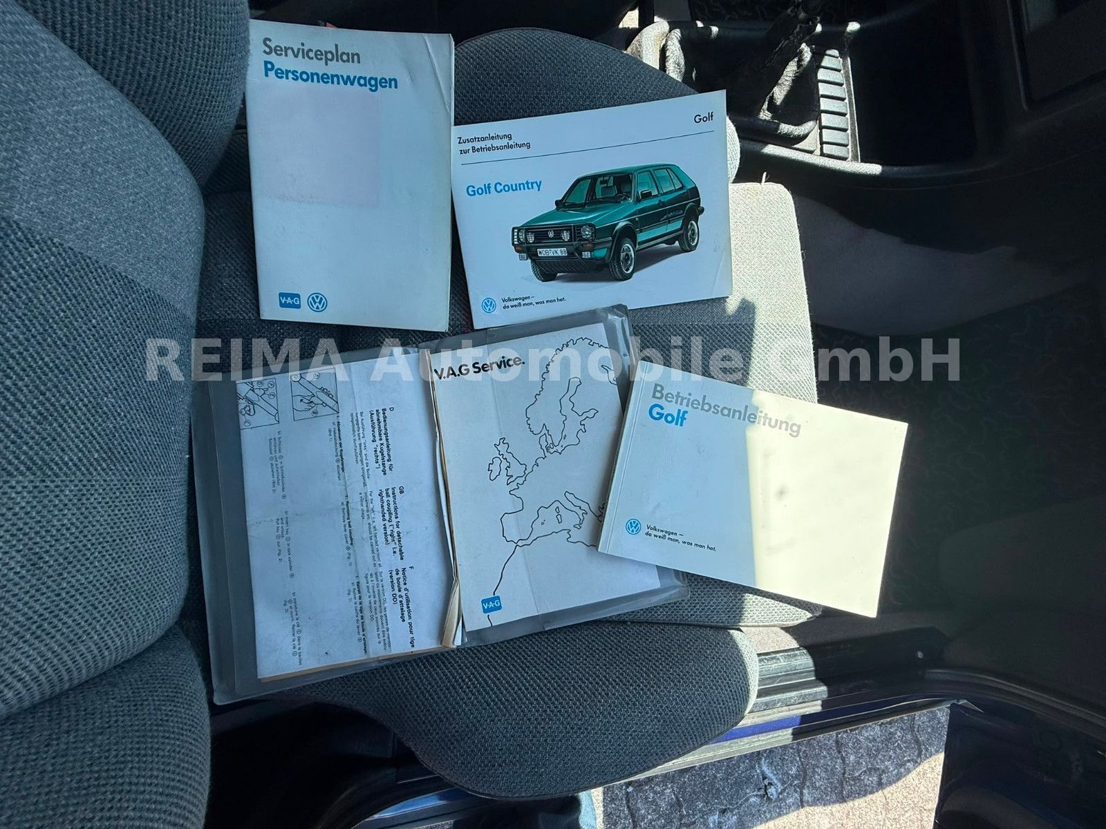 Fahrzeugabbildung Volkswagen Golf Coutntry Syncro, Original Zustand