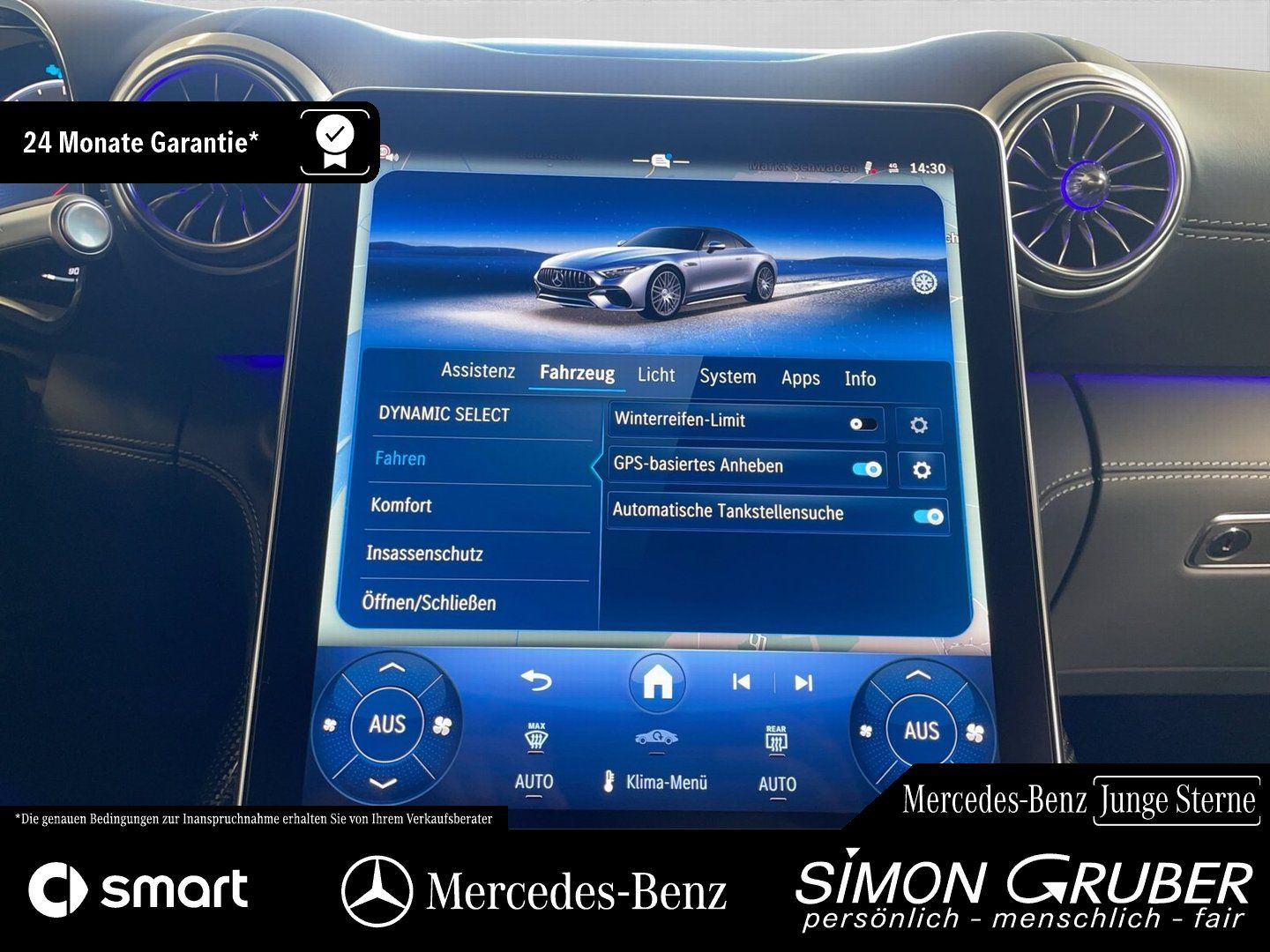 Fahrzeugabbildung Mercedes-Benz SL 63 4M+ AMG Aero Perfo HUD Burm Sitzklima Lift