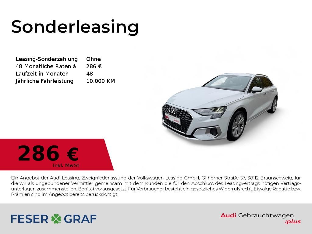 A3 Sportback 30 TDI Navi+/SHZ/GRA/VC+/CarPlay