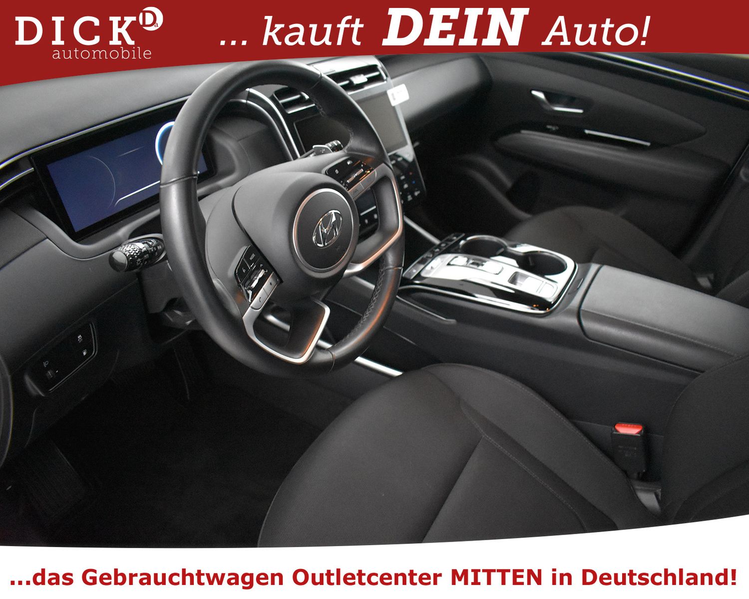 HYUNDAI Tucson 1.6 T Hyb 4WD >KAM+NAVI+SHZ+VIRTU+DAB+19" - Image 12