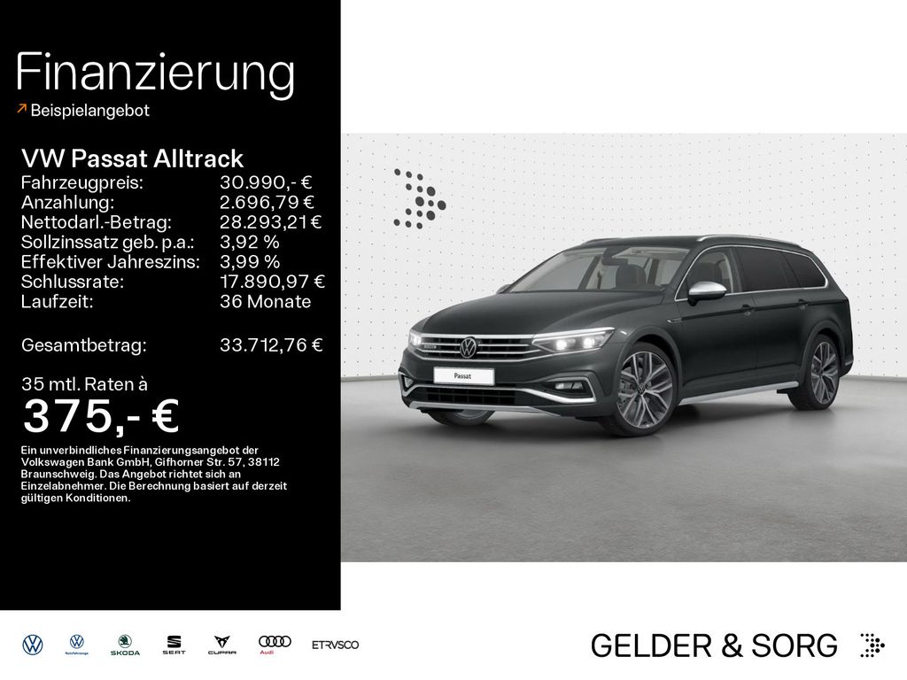 Passat Alltrack Variant 2.0 TDI 4M*RFK*HuD*Pano