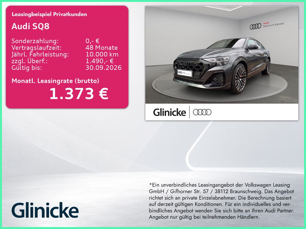 Audi SQ8 SUV TFSI HD Matrix Pano B&O HuD StandHzg.