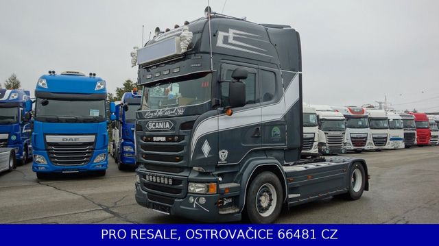 Scania R490 N320 TOP LINE EURO 6 + STANDKLIMA + HYDR.