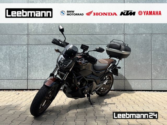 Honda NC 750 S ABS mit Tieferlegung Leo Vince Auspuff