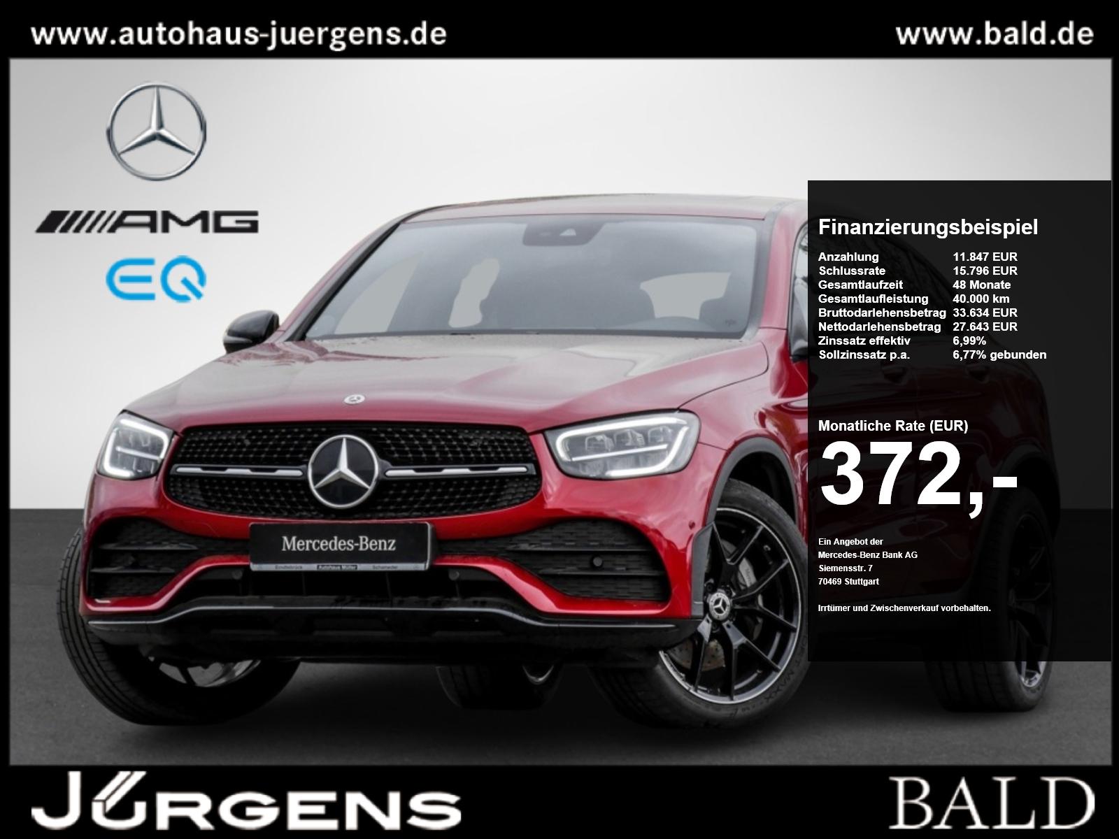 Mercedes-Benz GLC 400 d 4M Coupé AMG-Sport-Plus/SHD/Night/Stdz
