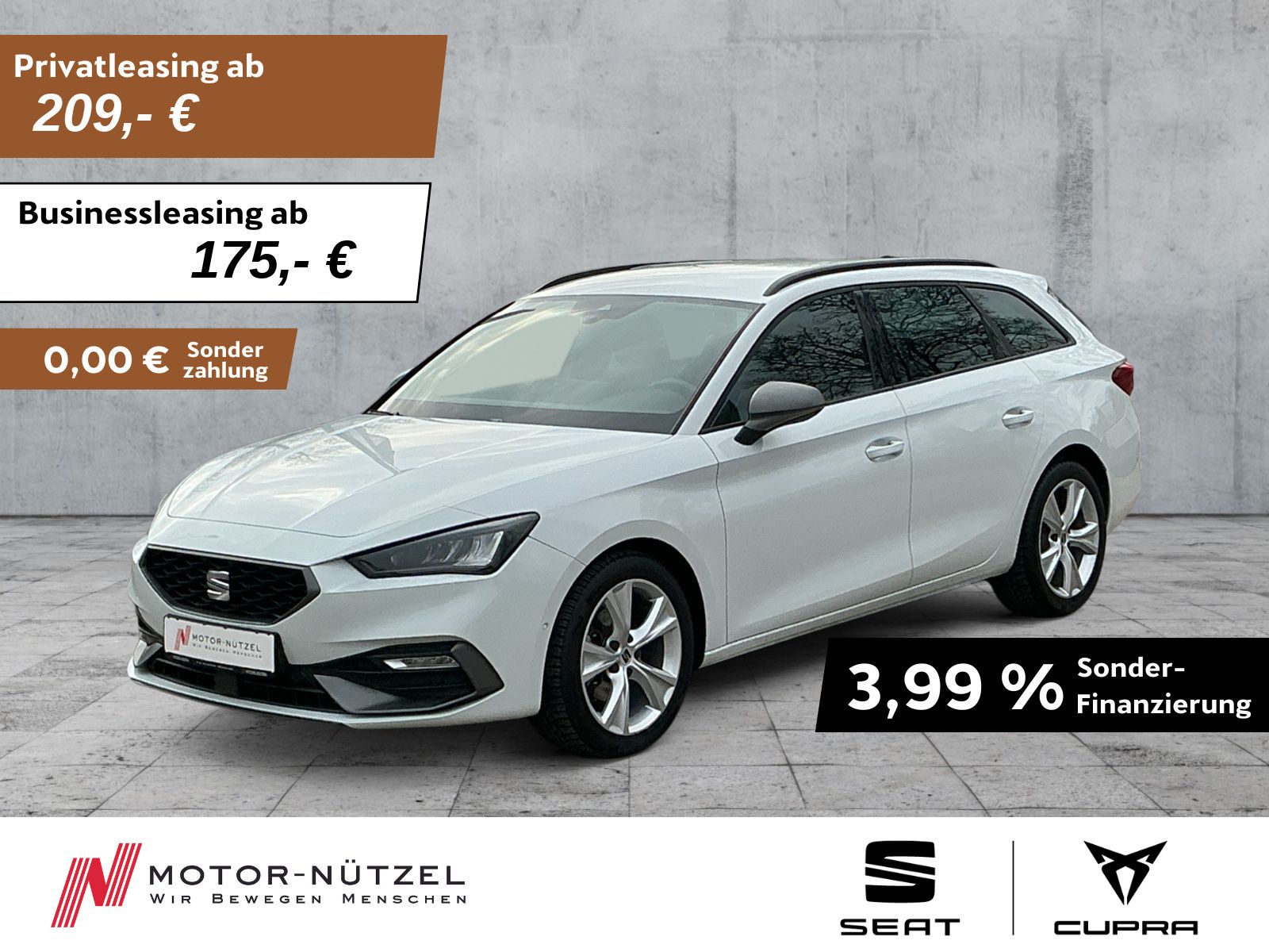 Seat Leon ST 1.5 eTSI DSG FR-LINE LED+NAV+ACC+SHZ+RFK