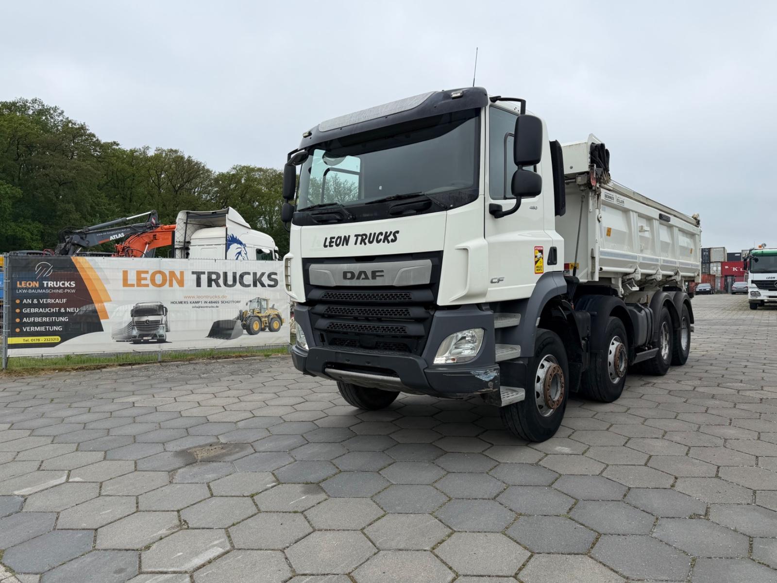 DAF CF 480 FAD/ Euro 6/ Zweiseitenkipper Mailler/8x4