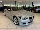 BMW 420i GC 3x M-SPORT LEDER LED NAVI SHZ PDC SHADOW - silberne BMW 4er Reihe