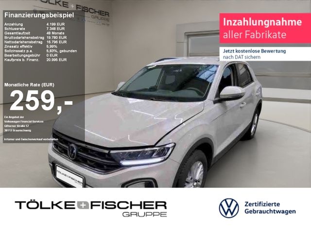 Volkswagen T-Roc 1.0 TSI Life Virtual ParkAss. SHZ LM LED