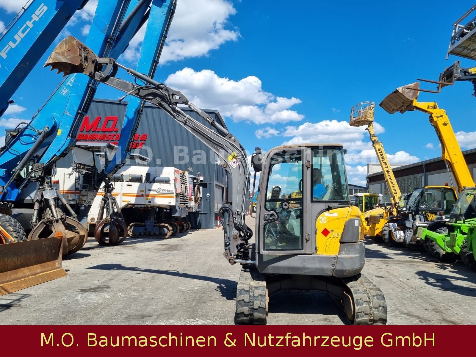 Fahrzeugabbildung Volvo ECR 48C / Hammerleitung