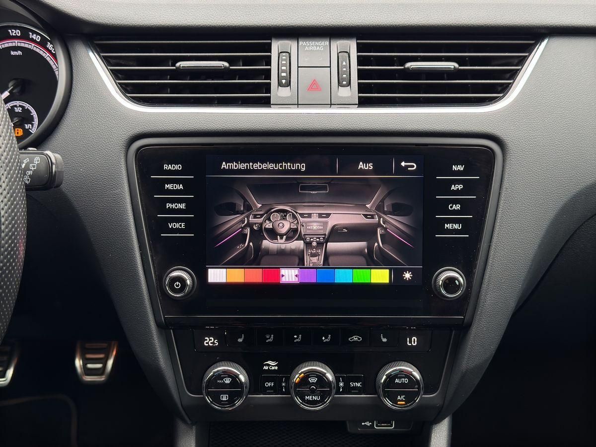 Skoda Octavia Combi RS LED Kamera Kessy beheiz.WSS DAB foto 19