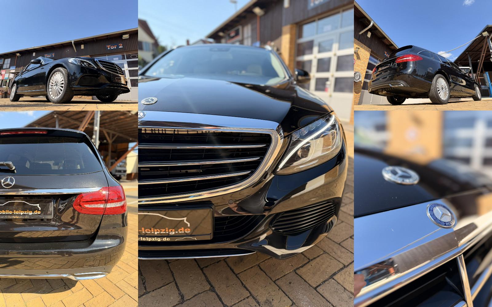 Mercedes-Benz C 180 T CGI Exclusive SHZ PDC Teilleder WR LED