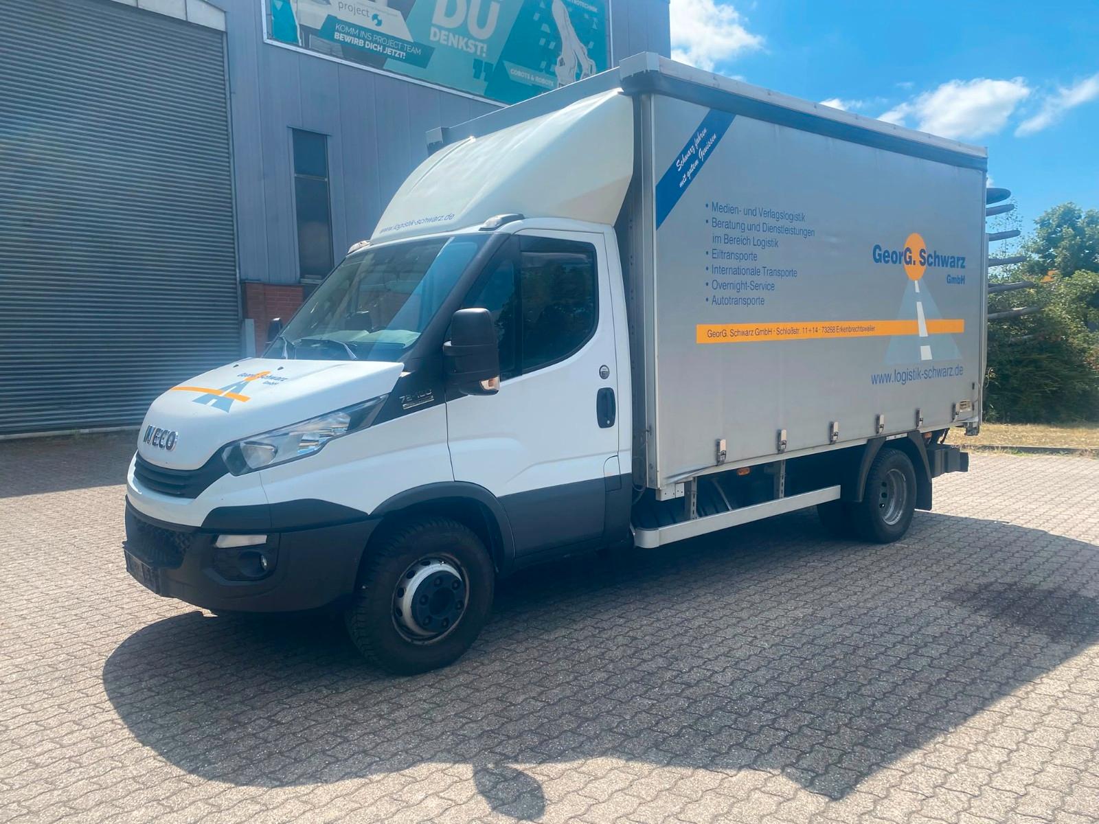 Iveco Daily 72C18 Hi-Matic Schiebe Plane +LBW