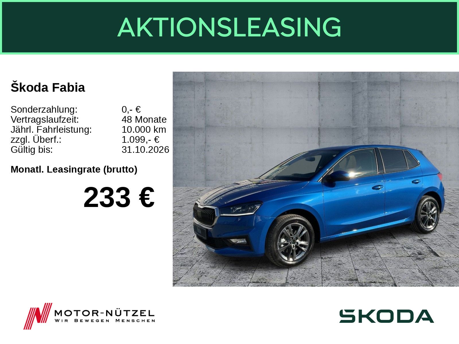 Skoda Fabia Balance 1,0 TSI 85 kW DSG Navi SHZ ACC RFK