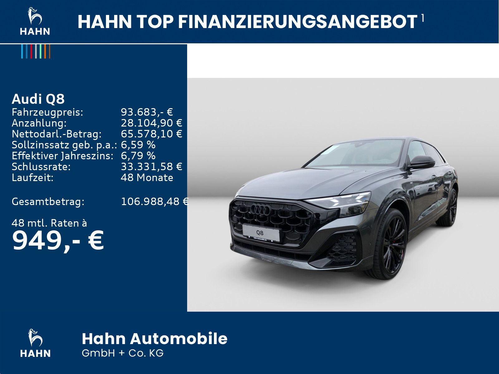 Audi Q8 SUV TFSI e quattro 290 kW imagem 2