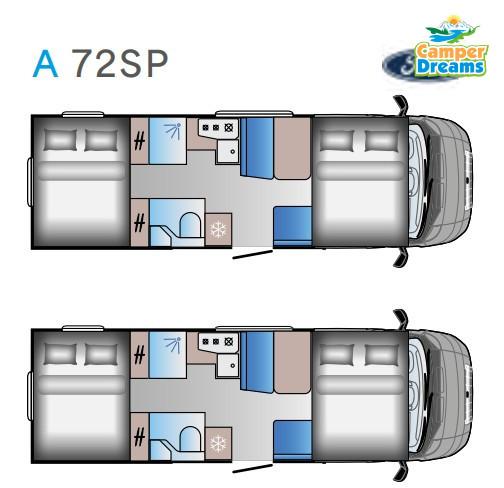 Sun Living A 72SP 130 PS / 3500 Kg / Automatik
