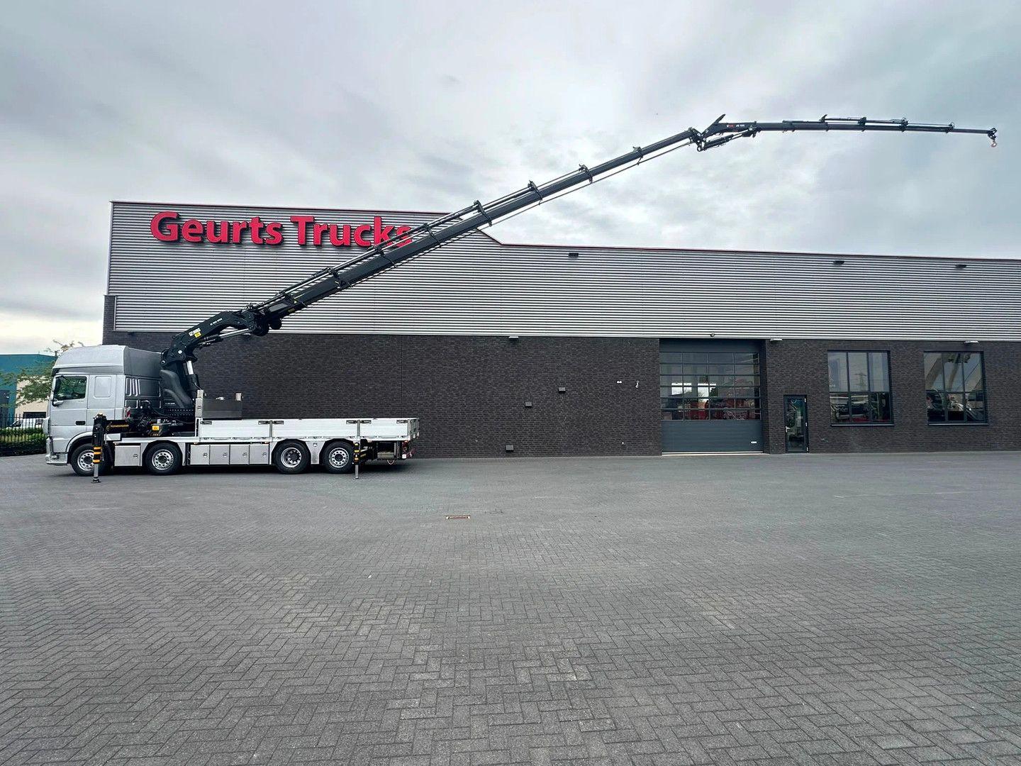 DAF XF 530 8X2+HIAB 1055E-8+JIB 150X-6 KRAAN/KRAN/CR