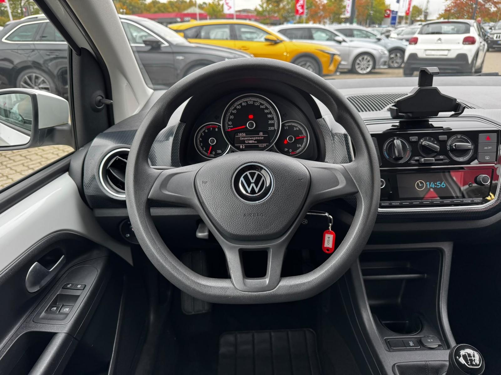 Volkswagen Up 1.0 Klima Spurhalte Bluetooth, миниатюра 10