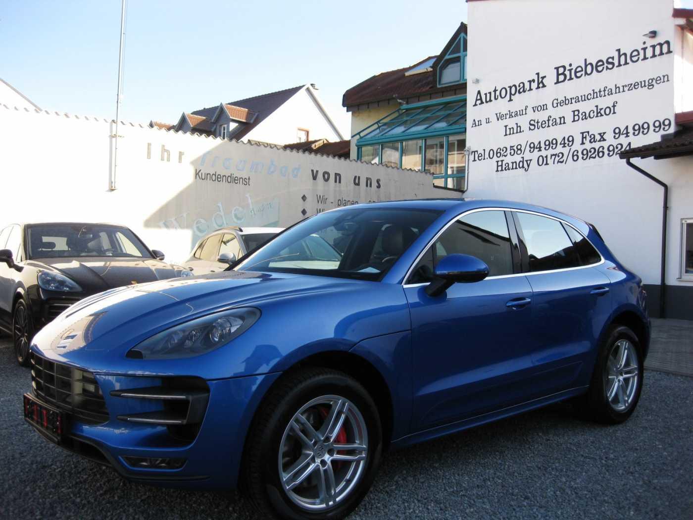 Porsche Macan Turbo dt.Fzg. Top Ausst.
