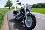 Harley-Davidson Fat  Boy  100th anniversary, TC88, FLSTFI - HARLEY-DAVIDSON 2003 FAT BOY