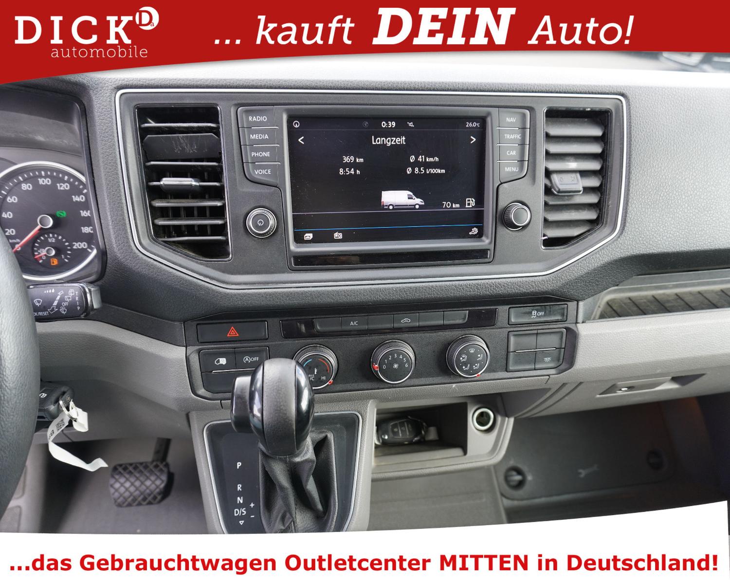 Volkswagen Crafter 2.0d DSG FWD Trend LANG+KLIM+KAM+NAV+AHK, миниатюра 11