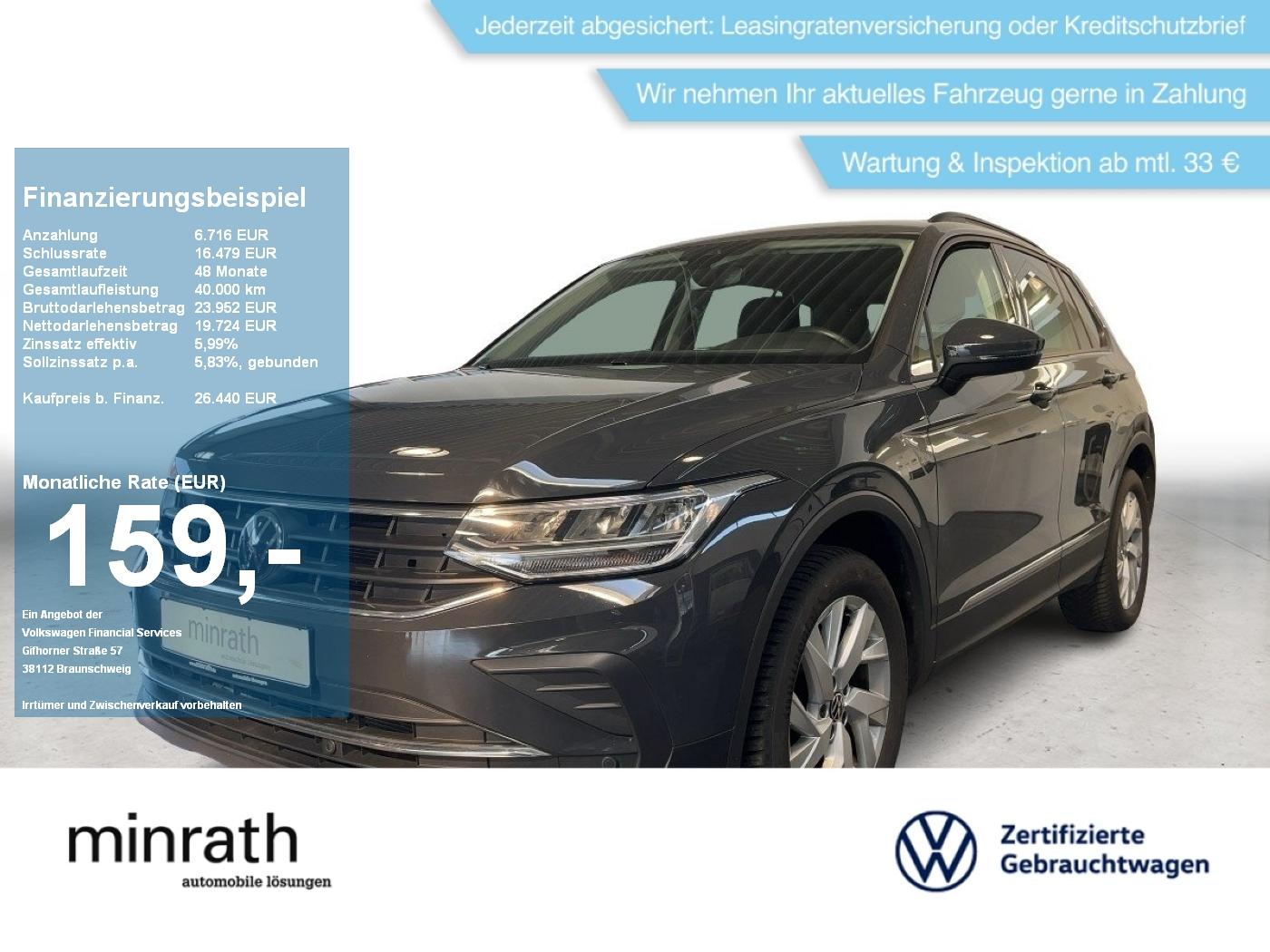 Volkswagen Tiguan Life 4M 2.0 TDI DSG AHK+DAB+4M+ACC+2xPDC