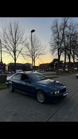BMW E39 525d Topas Blau (8fach bereift) - BMW 525: 525d E39