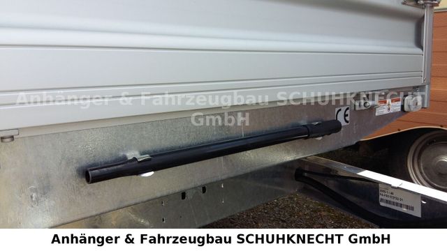 Humbaur HUK 273117 Rückwärtskipper + Stahlgitteraufsatz