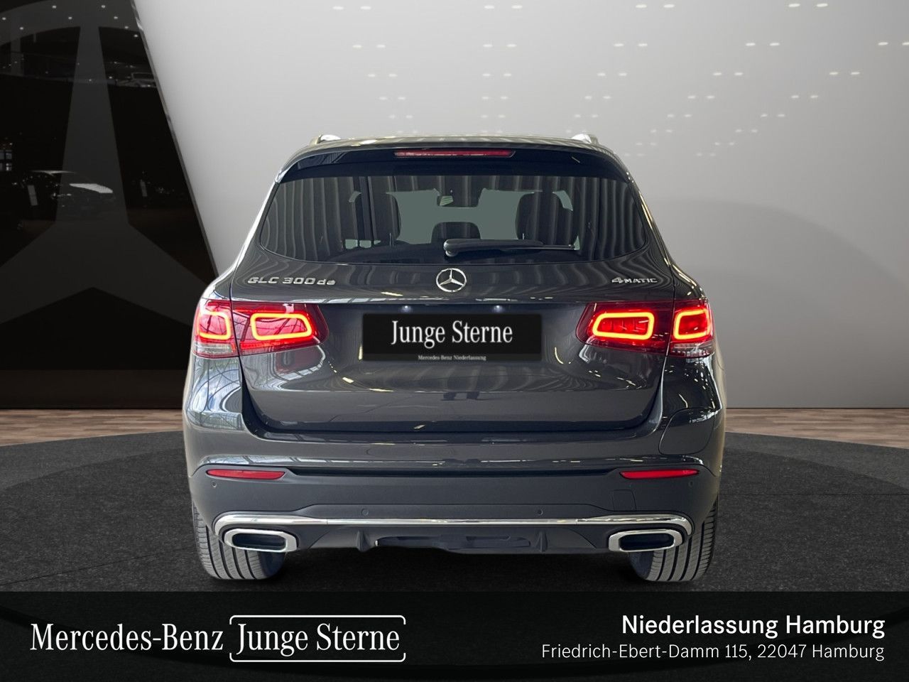 Mercedes-Benz GLC 300 de 4M AMG Navi Dist Tw Pano LED Amb AHK foto 9