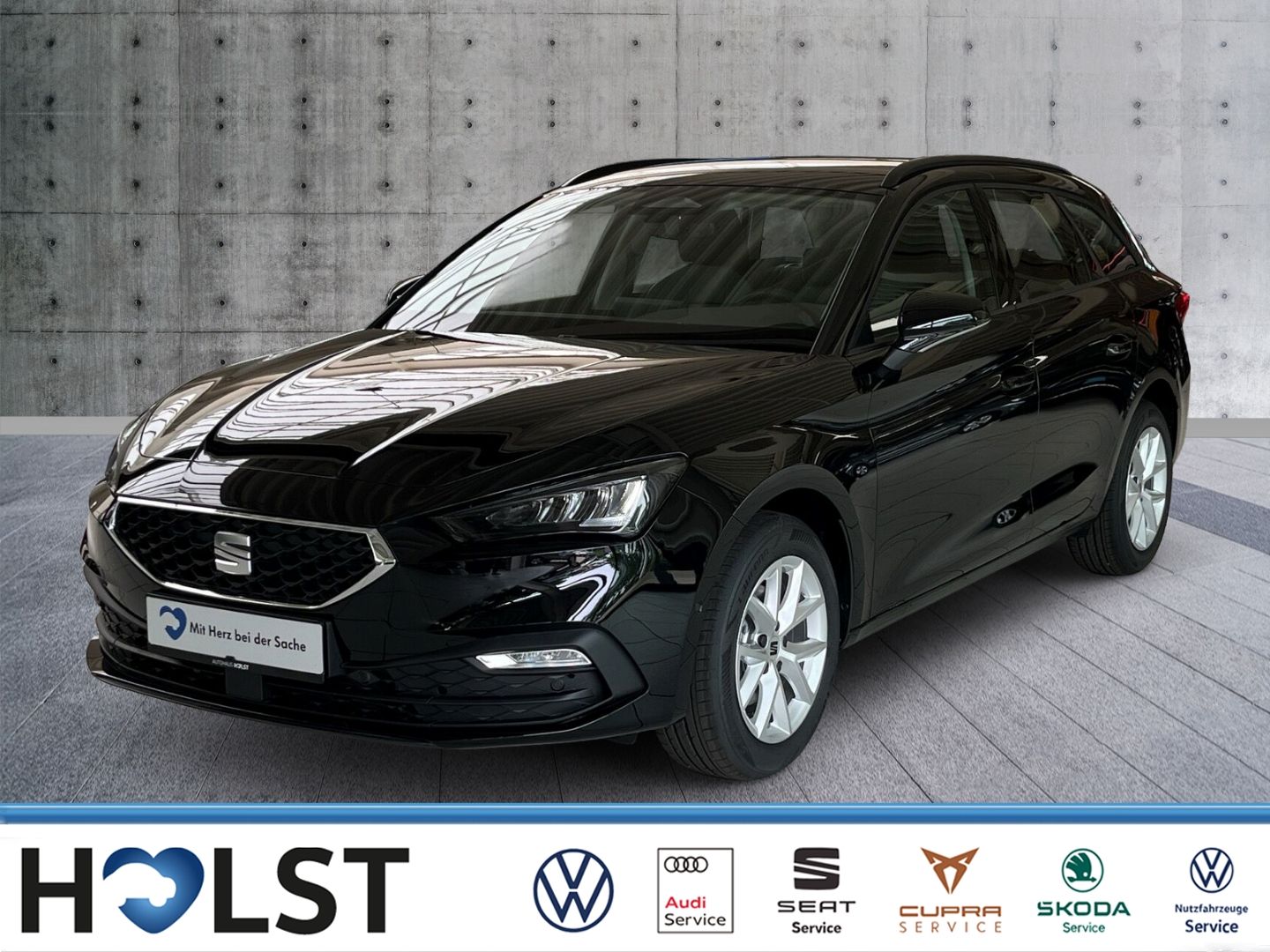 Seat Leon Sportstourer 1.5TSI Style AppConnect LED Ne imagem 2
