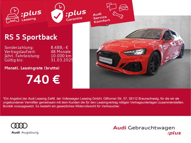 Audi RS 5 Sportback 2.9 TFSI V/max 280*MATRIX*B&O*20"