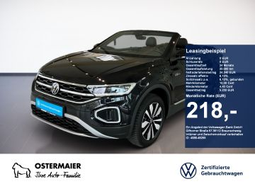 Volkswagen Leasingangebot: Volkswagen T-Roc Cabriolet GOAL 1.0TSI 116PS ACC.KAMERA.NAV