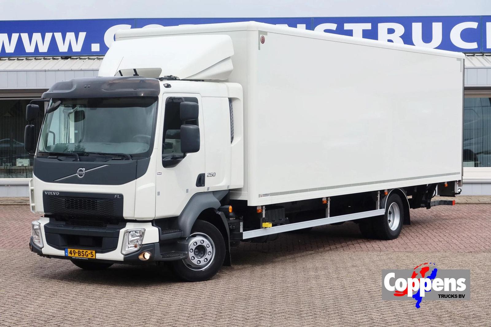 Volvo FL 250 Bak+Dhollandiaklep 1500 kg. Volvo dealer