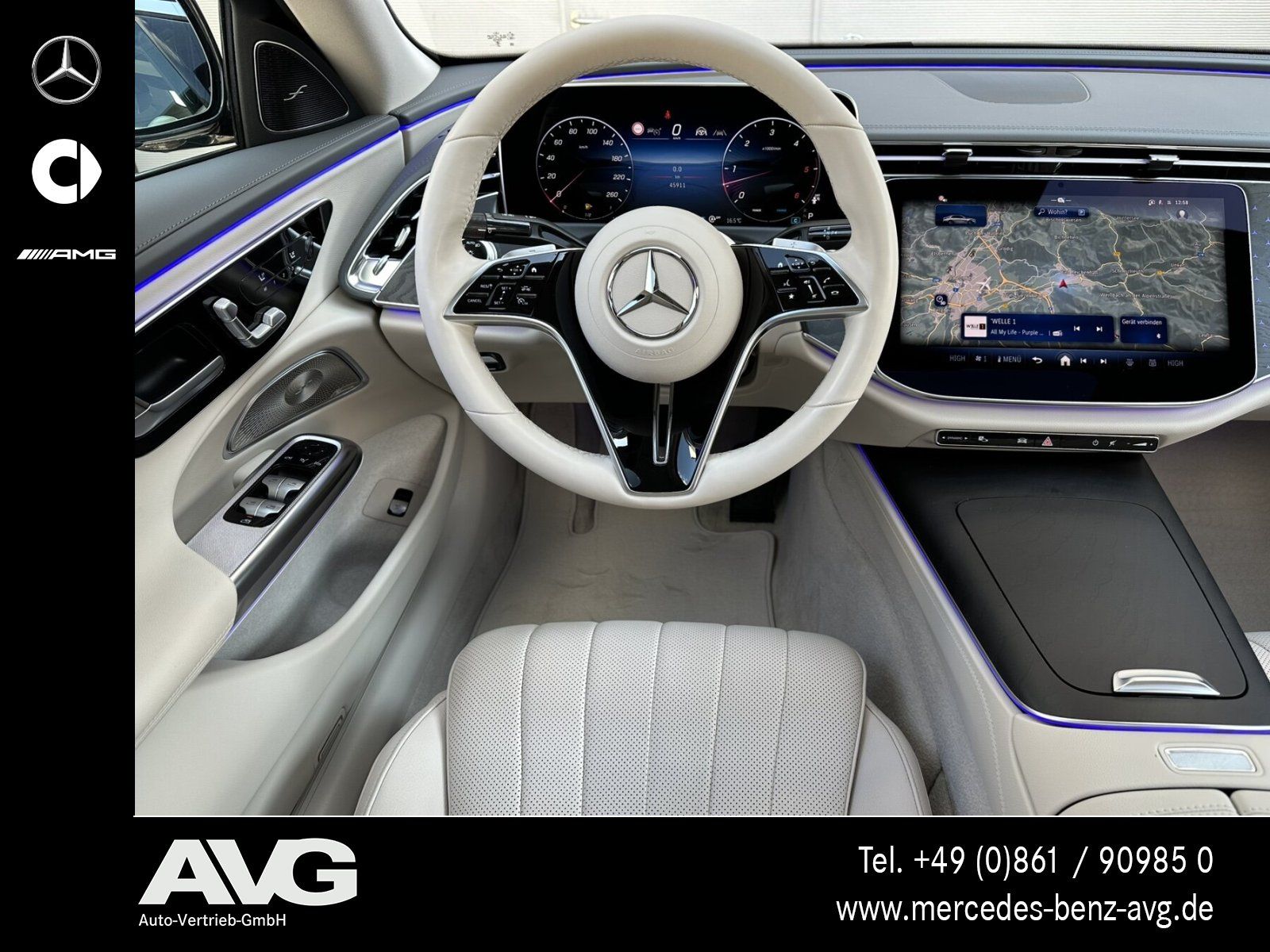 Mercedes-Benz E 450 d 4M EXCLUSIVE Pano 21" Burm Ha-Lenk. Airm foto 14
