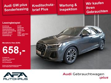Audi Leasingangebot: Audi Q7 55 TFSI quattro S-Line*Luft*AHK*Matrix*7Sitze
