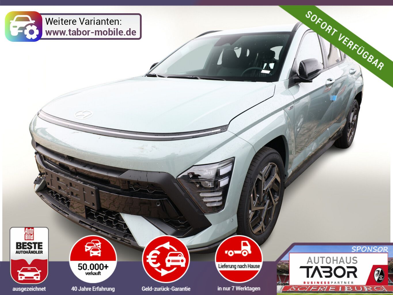 Hyundai Kona HEV N-Line X eHK Alcantara Nav UVP-28%*