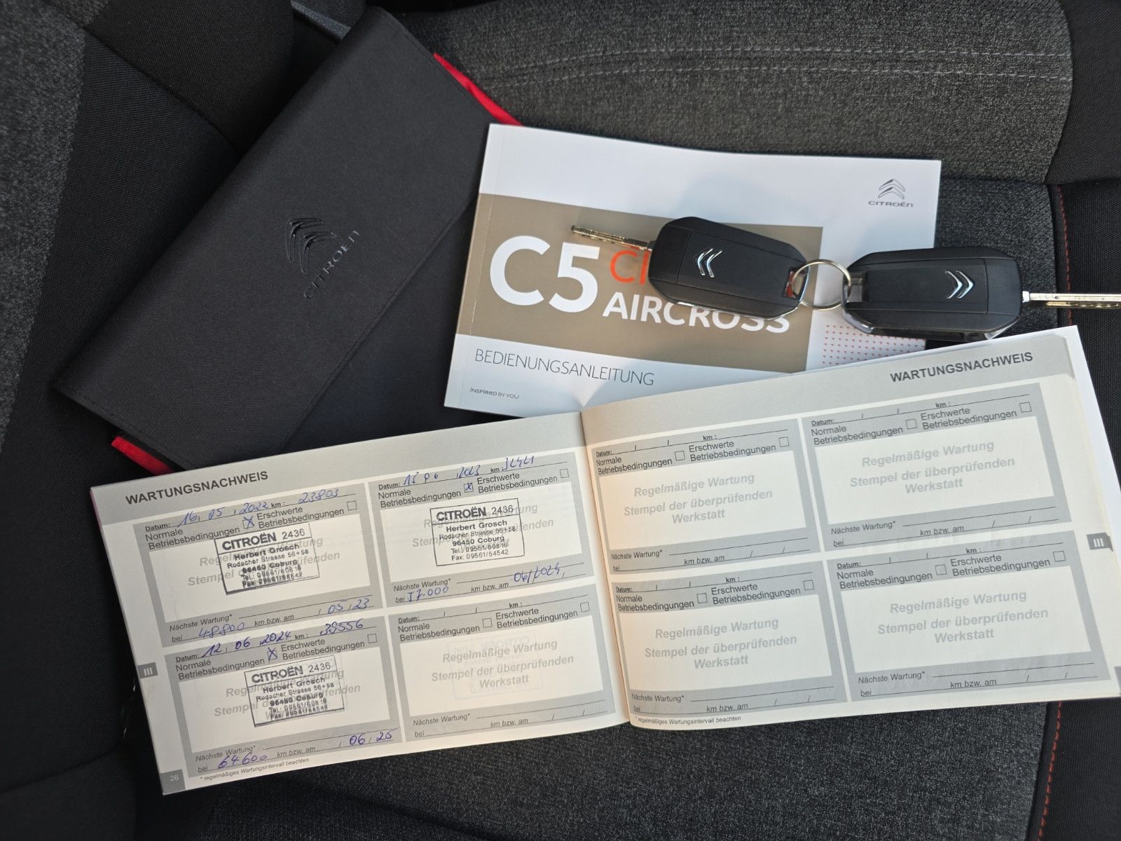 Fahrzeugabbildung Citroën C5 Aircross Live Klima Android Auto Apple CarPla