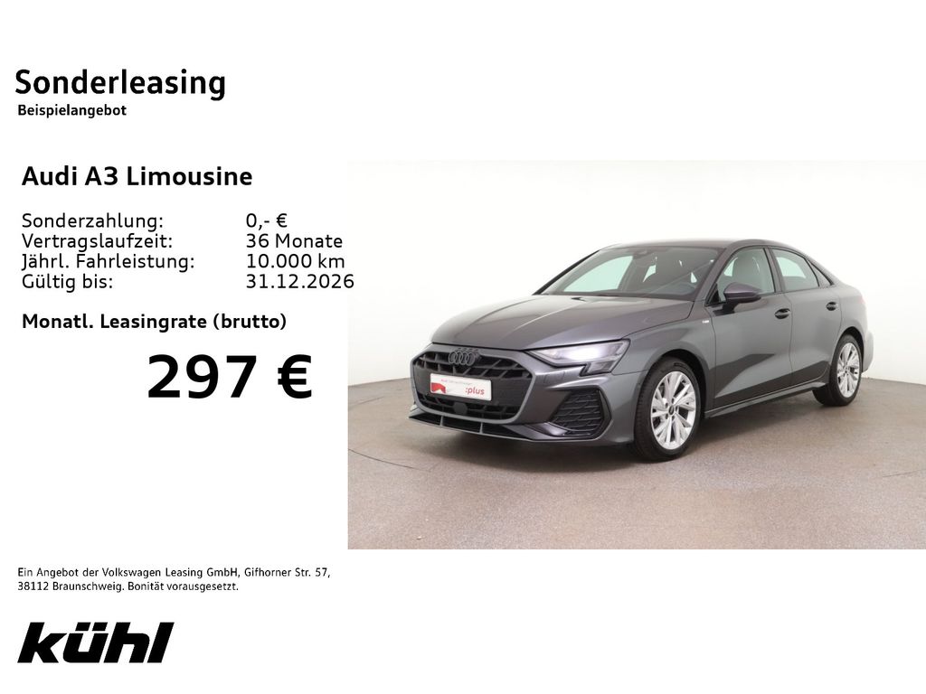 A3 Limousine 30 TFSI S tronic S line ACC/Kamera/