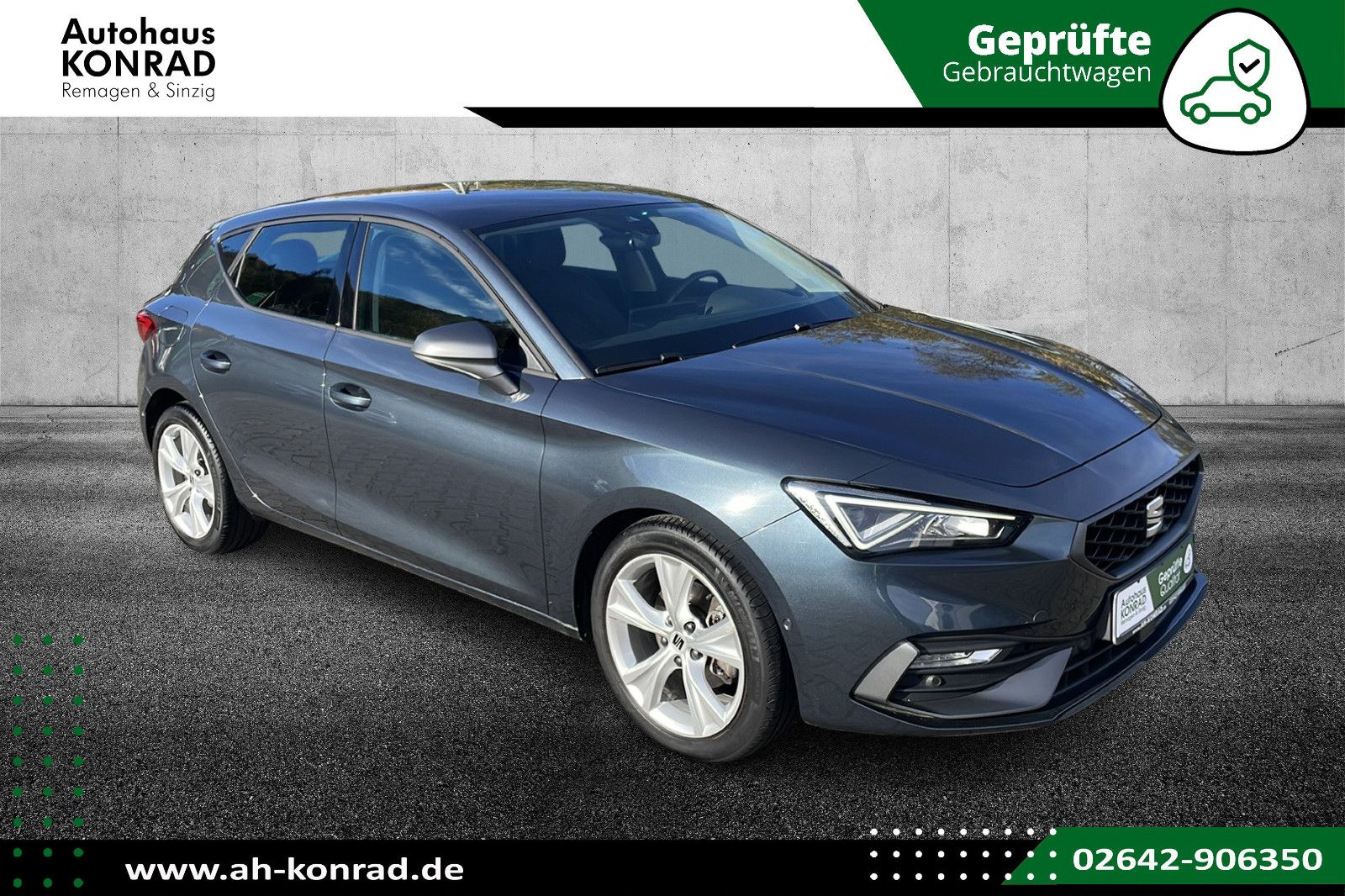 Fahrzeugabbildung SEAT Leon FR 1.0 TSI-Navi-APP-LM-Kamera