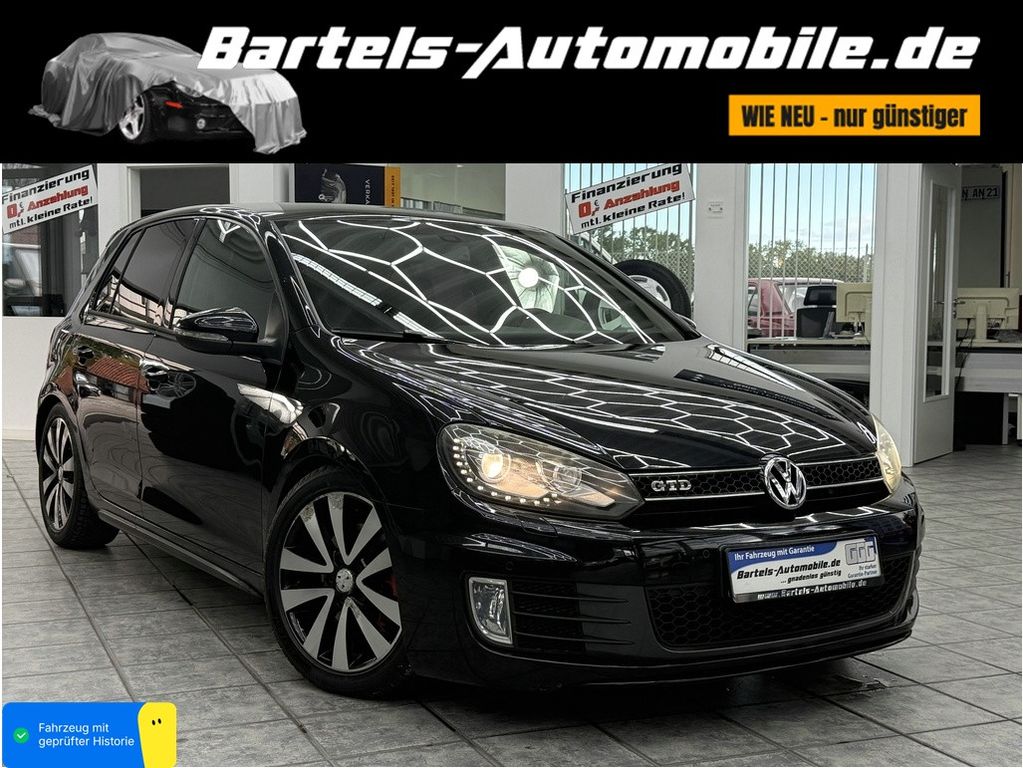 VW Golf VI GTD 2.0 TDI, DSG, Navi, Bi-Xenon, Sitzh.
